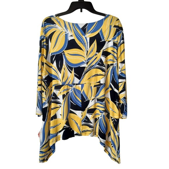 RUBY RD FAVORITES Shirt Long Sleeve Size PXL NWT Multicolored Funky - Picture 2 of 9